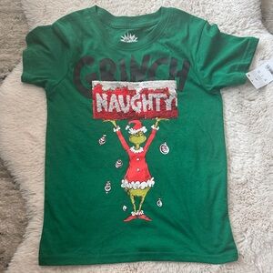 The Grinch XS Naughty/Nice Kids Tee